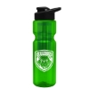 Garyline® Champ Bottle with Drink-Thru Lid and Infuser - 28 oz. - Translucent Green