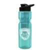 Garyline® Champ Bottle with Drink-Thru Lid and Infuser - 28 oz. - Translucent Teal