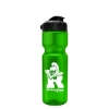 Garyline® Champ Bottle with Flip Lid - 28 oz. - Translucent Green
