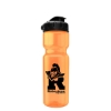 Garyline® Champ Bottle with Flip Lid - 28 oz. - Translucent Orange