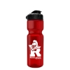 Garyline® Champ Bottle with Flip Lid - 28 oz. - Translucent Red