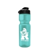 Garyline® Champ Bottle with Flip Lid - 28 oz. - Translucent Teal
