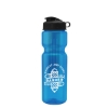 Garyline® Champ Bottle with Infuser and Flip Lid - 28 oz. - Translucent Blue