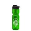 Garyline® Champ Bottle with Infuser and Flip Lid - 28 oz. - Translucent Green