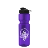 Garyline® Champ Bottle with Infuser and Flip Lid - 28 oz. - Translucent Violet