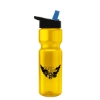 Garyline® Champ Bottle with Flip-Straw Lid - 28 oz. - Translucent Yellow