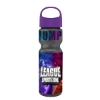 Garyline® Champ Bottle with Oval Crest Lid - 28 oz. - Smoke