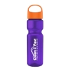 Garyline® Champ Bottle with Oval Crest Lid - 28 oz. - Translucent Violet