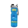 Garyline® Champ Bottle with Quick-Snap Lid - 28 oz. - Translucent Blue