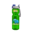 Garyline® Champ Bottle with Quick-Snap Lid - 28 oz. - Translucent Green