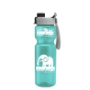 Garyline® Champ Bottle with Quick-Snap Lid - 28 oz. - Translucent Teal