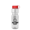 Garyline® Champ Bottle with Tethered Lid - 28 oz. - Clear