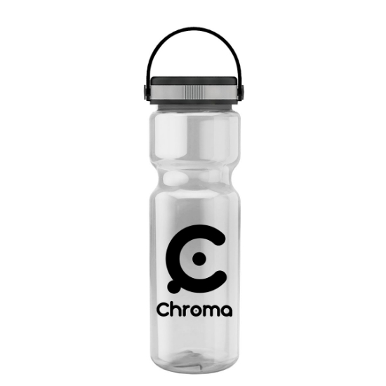 Garyline® Champ Bottle with Grip Lid - 28 oz. - Clear