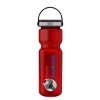 Garyline® Champ Bottle with Grip Lid - 28 oz. - Translucent Red