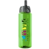 Garyline® Guzzler Bottle with Ring-Straw Lid - 32 oz. - Translucent Green
