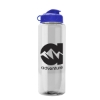 Garyline® Guzzler Bottle with Flip Lid - 32 oz. - Clear