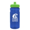 Garyline® Groove Tritan® Bottle with Push-Pull Lid - 20 oz. - Blue