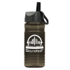 Garyline® Groove Tritan® Bottle with Ring-Straw Lid - 20 oz. - Smoke