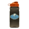 20 Oz. Transparent Sports Bottle w/Flip Top Lid - Smoke