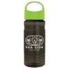 20 Oz. Transparent Sports Bottle w/Oval Crest Lid - Smoke