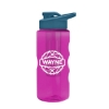 Garyline® Mini Mountain Tritan® Bottle Drink-Thru Lid and Infuser - 22 oz. - Translucent Fuchsia