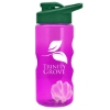 Garyline® Mini Mountain Tritan® Shaker Bottle with Drink-Thru Lid - 22 oz. - Translucent Fuchsia