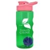 Garyline® Mini Mountain Tritan® Shaker Bottle with Drink-Thru Lid - 22 oz. - Translucent Green