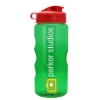 Garyline® Mini Mountain Tritan® Bottle with Flip Lid - 22 oz. - Translucent Green
