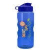 Garyline® Mini Mountain Tritan® Bottle with Infuser and Flip Lid - 22 oz. - Translucent Blue