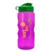 Garyline® Mini Mountain Tritan® Bottle with Infuser and Flip Lid - 22 oz. - Translucent Fuchsia