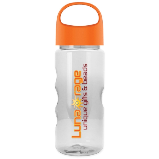 Garyline® Mini Mountain Tritan® Bottle with Oval Crest Lid - 22 oz. - Clear