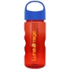 Garyline® Mini Mountain Tritan® Bottle with Oval Crest Lid - 22 oz. - Translucent Red