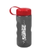 Garyline® Mini Mountain Tritan® Bottle with Tethered Lid - 22 oz. - Smoke