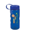 Garyline® Mini Mountain Tritan® Bottle with Tethered Lid - 22 oz. - Translucent Blue