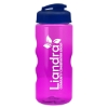 Garyline® Mini Mountain Tritan® Bottle with Flip-Top Lid - 22 oz. - Translucent Fuchsia
