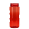 Garyline® Mini Mountain Tritan® Bottle with Flip-Top Lid - 22 oz. - Transparent-red