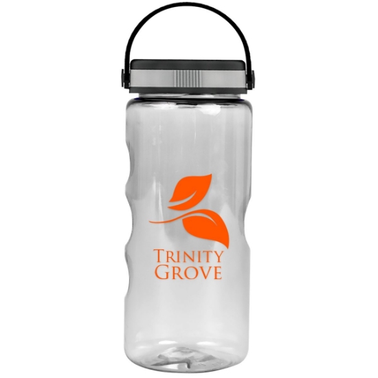 Garyline® Mini Mountain Tritan® Bottle with Grip Lid - 22 oz. - Clear