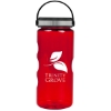 Garyline® Mini Mountain Tritan® Bottle with Grip Lid - 22 oz. - Translucent Red