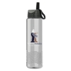 Garyline® Wave Tritan® Bottle with Ring-Straw Lid - 24 oz. - Clear