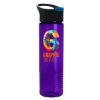 Garyline® Wave Tritan® Bottle with Pop-Up Lid - 24 oz. - Translucent Violet