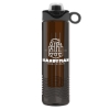 Garyline® Wave Tritan® Bottle with Two-Tone Drink-Thru Lid with Silicone Loop and Infuser - 24 oz. - Smoke