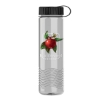 Garyline® Wave Tritan® Bottle with Tethered Lid - 24 oz. - Clear