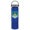Garyline® Wave Tritan® Bottle with Grip Lid - 24 oz. - Translucent Blue