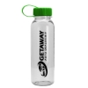 Garyline® Flat-Sided Tritan® Bottle with Tethered Lid - 24 oz. - Clear