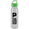 Garyline® Outdoorsman Tritan® Bottle with Oval Crest Lid - 24 oz. - Clear