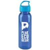 Garyline® Outdoorsman Tritan® Bottle with Oval Crest Lid - 24 oz. - Translucent Blue