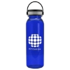 Garyline® Outdoorsman Tritan® Bottle with Grip Lid - 24 oz. - Translucent Blue