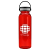 Garyline® Outdoorsman Tritan® Bottle with Grip Lid - 24 oz. - Translucent Red