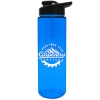 Garyline® Freedom Tritan® Bottle with Drink-Thru Lid - 28 oz. - Translucent Blue