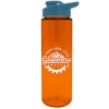 Garyline® Freedom Tritan® Bottle with Drink-Thru Lid - 28 oz. - Translucent Orange